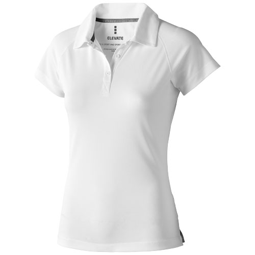 Ottawa Short Sleeve Women'S Cool Fit Polo - White