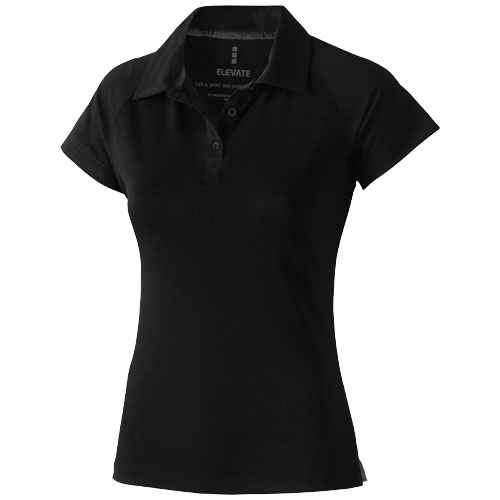 Ottawa Short Sleeve Women'S Cool Fit Polo - Black