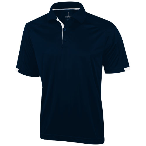Kiso Short Sleeve Men'S Cool Fit Polo - Navy