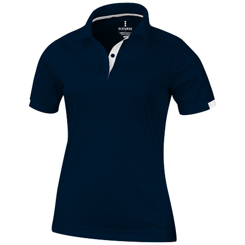 Kiso Short Sleeve Women'S Cool Fit Polo - Navy