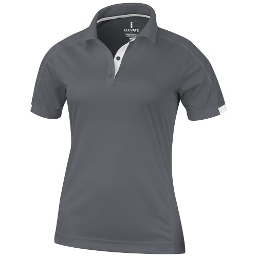 Kiso Short Sleeve Women'S Cool Fit Polo - Steel Grey