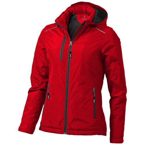 Smithers Fleece Lined Ladies Jacket - Red
