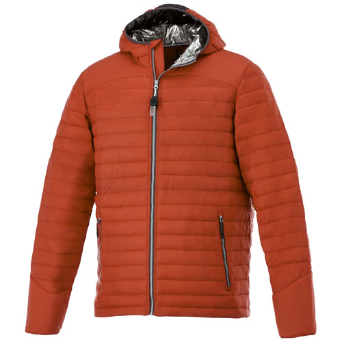 Silverton Men'S Insulated Packable Jacket - Orange
