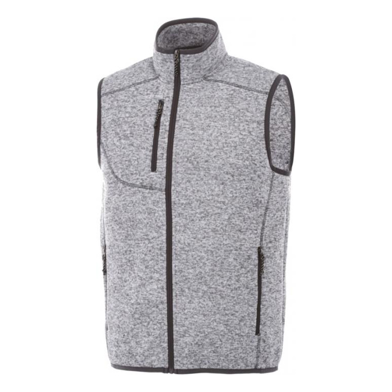 Fontaine Knit Bodywarmer - Heather Grey