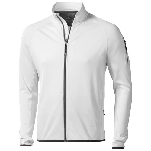 Mani Power Fleece Full Zip Jacket - White