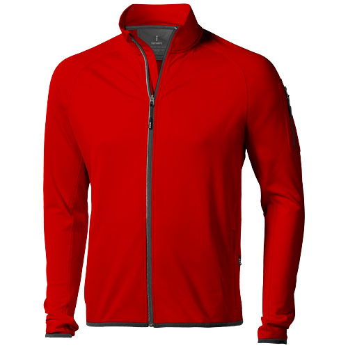 Mani Power Fleece Full Zip Jacket - Red