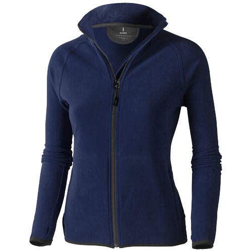 Brossard Micro Fleece Full Zip Ladies Jacket - Navy
