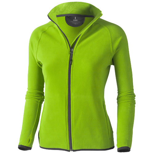 Brossard Micro Fleece Full Zip Ladies Jacket - Apple Green