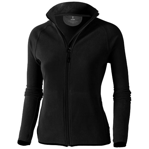 Brossard Micro Fleece Full Zip Ladies Jacket - Black