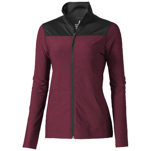 Perren Ladies Knit Jacket - Heather Red