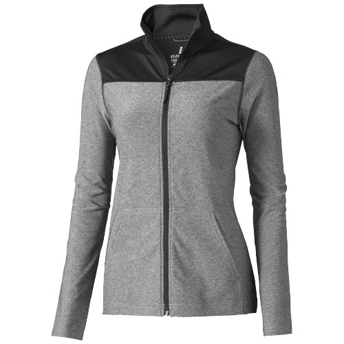 Perren Ladies Knit Jacket - Heather Grey