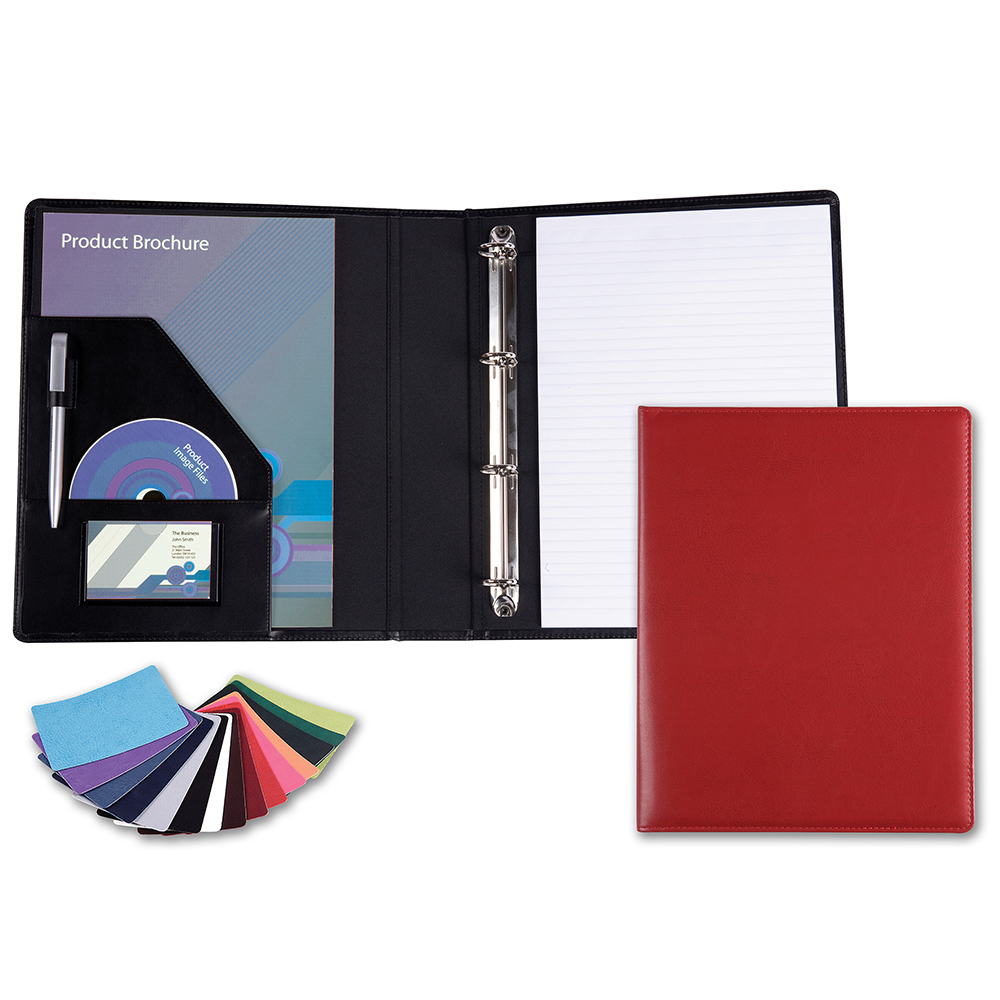 Belluno PU A4 Ring Binder In A Choice Of Colours