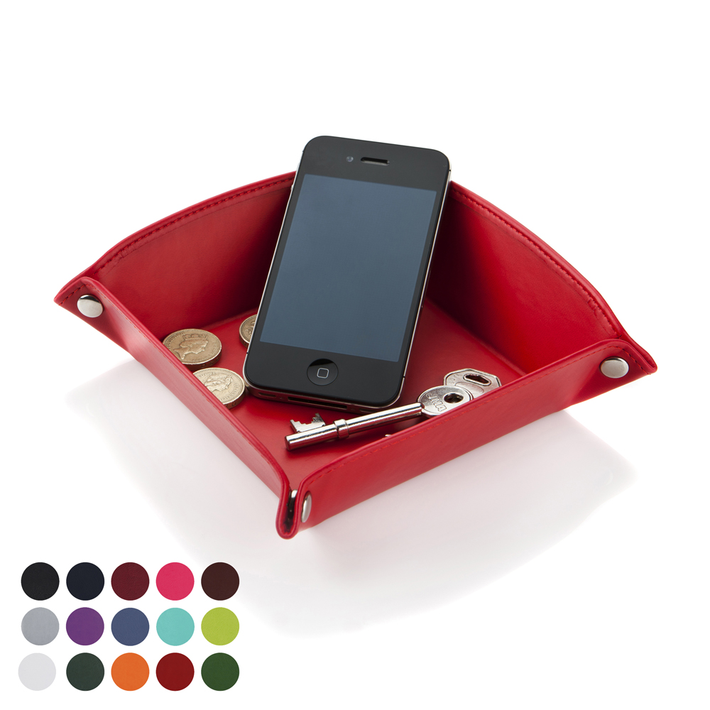 Desk Tidy In Belluno Vegan Leather Look PU