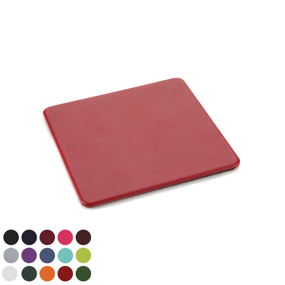 Square Coaster In Belluno Vegan Leather Look PU
