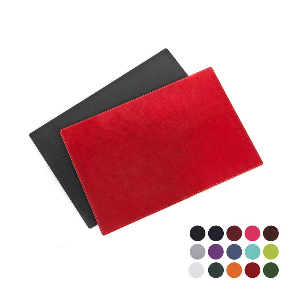 Large Desk Or Table Mat In Belluno Vegan Leather Look PU