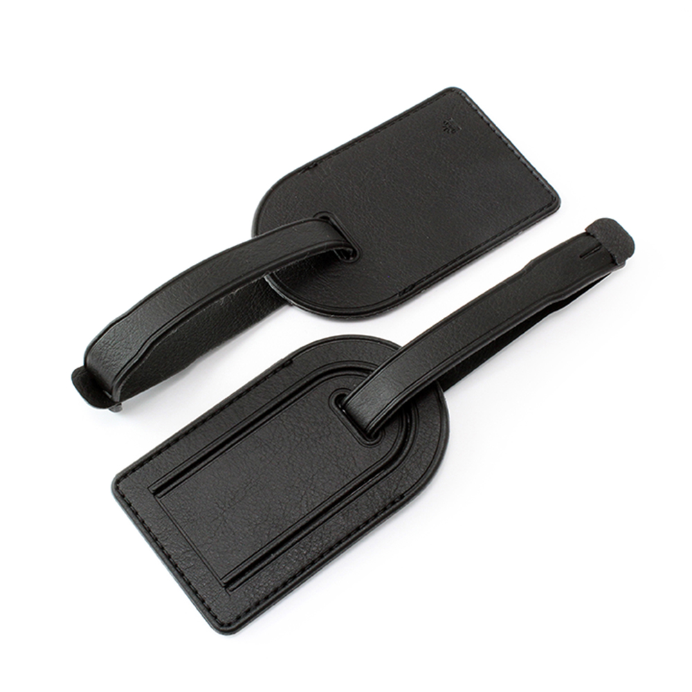 Biodegradable Small Luggage Tag In Biod A Biodegradable Leather Look Material