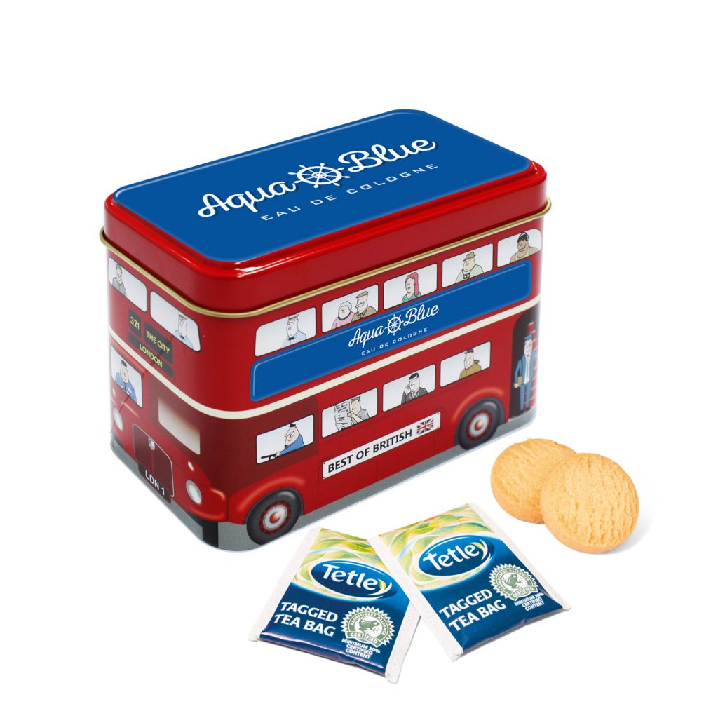 Bus Tin - Tea & Biscuits