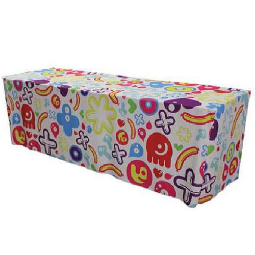 Full Colour, Full Coverage Table Cloth - 137 X 229 cm