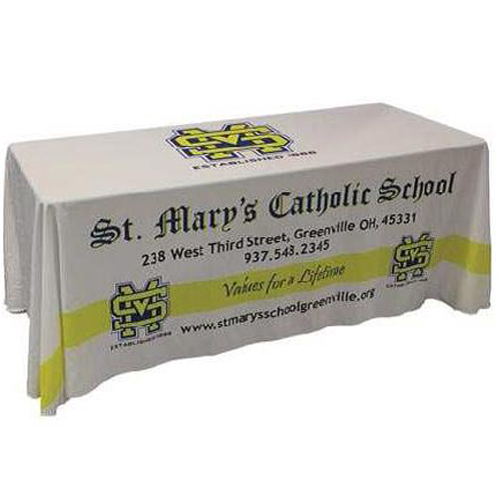Full Colour, Full Coverage Table Cloth - 137 X 274 cm