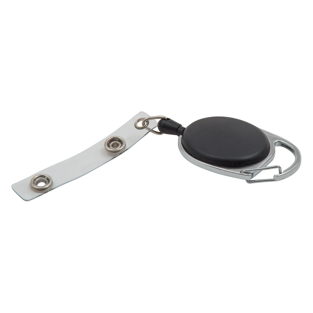 Carabiner Pull Reel (Uk Stock: Available In Black Or White)