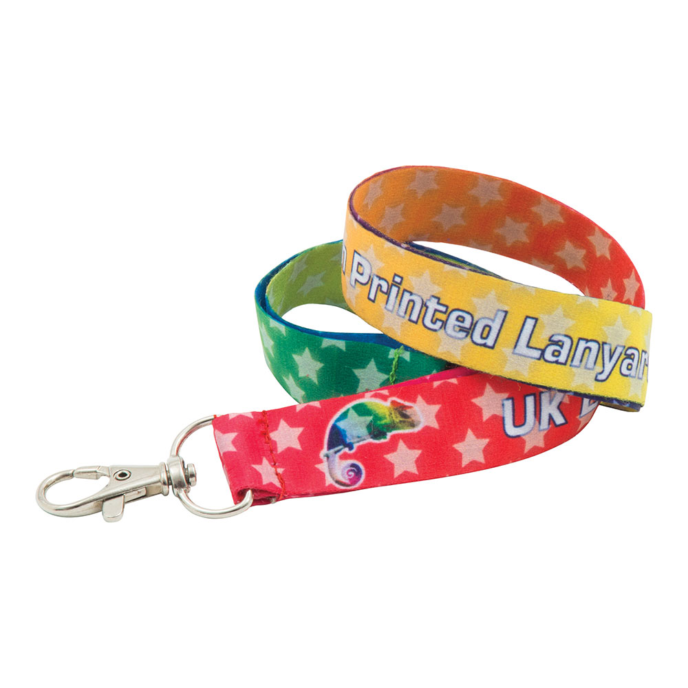 20mm Dye Sublimation Print Lanyard (Uk Made: Express)