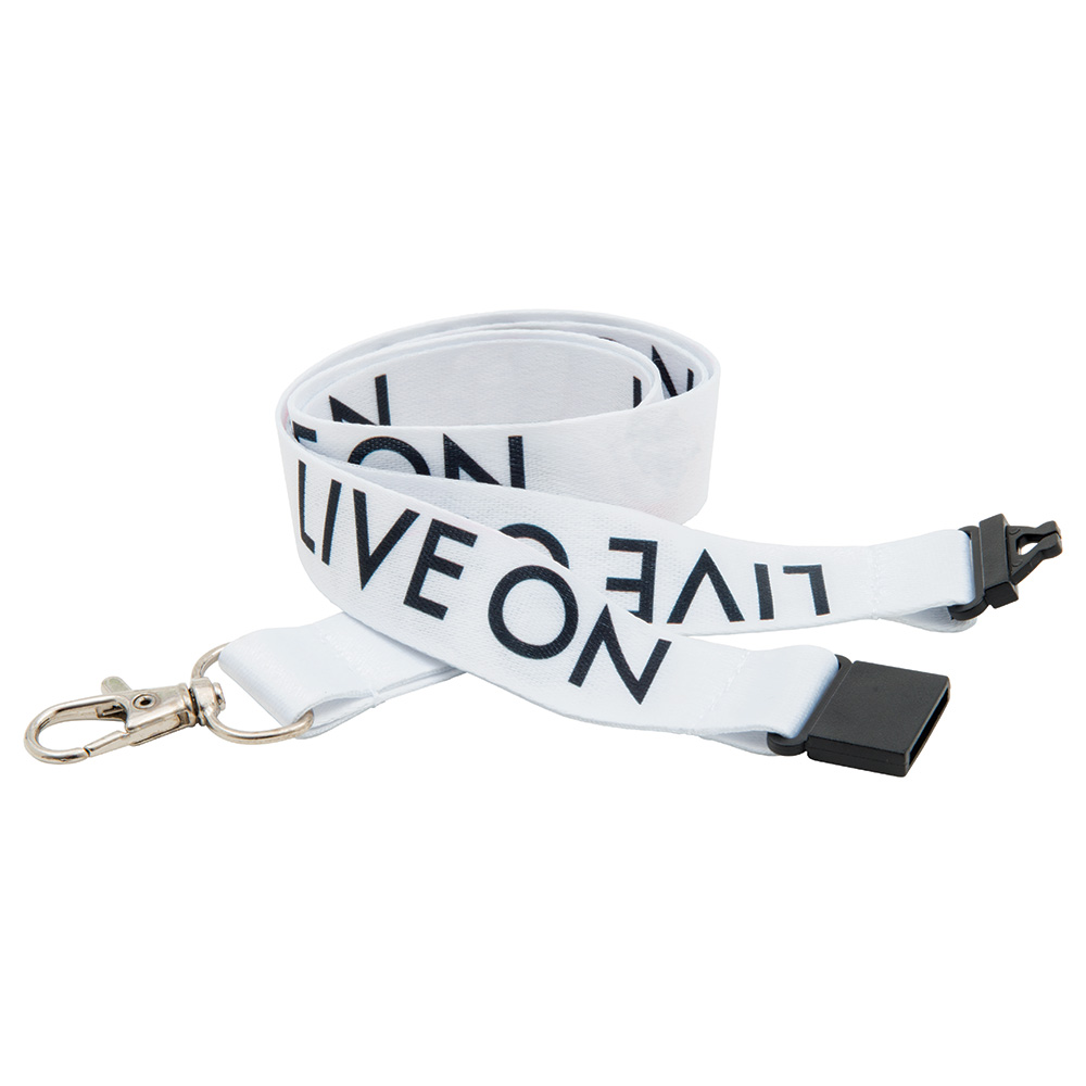25mm Dye Sublimation Print Lanyard