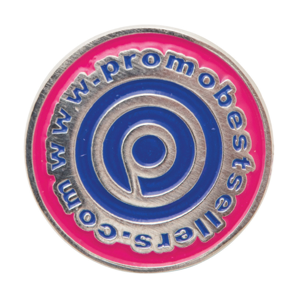 Stamped Iron Soft Enamel Badge (40mm)