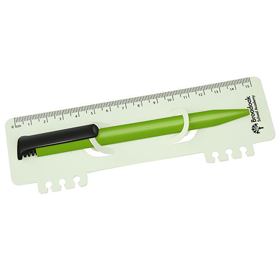 Enviro-Smart Clip In Flexi Ruler Pen Holder
