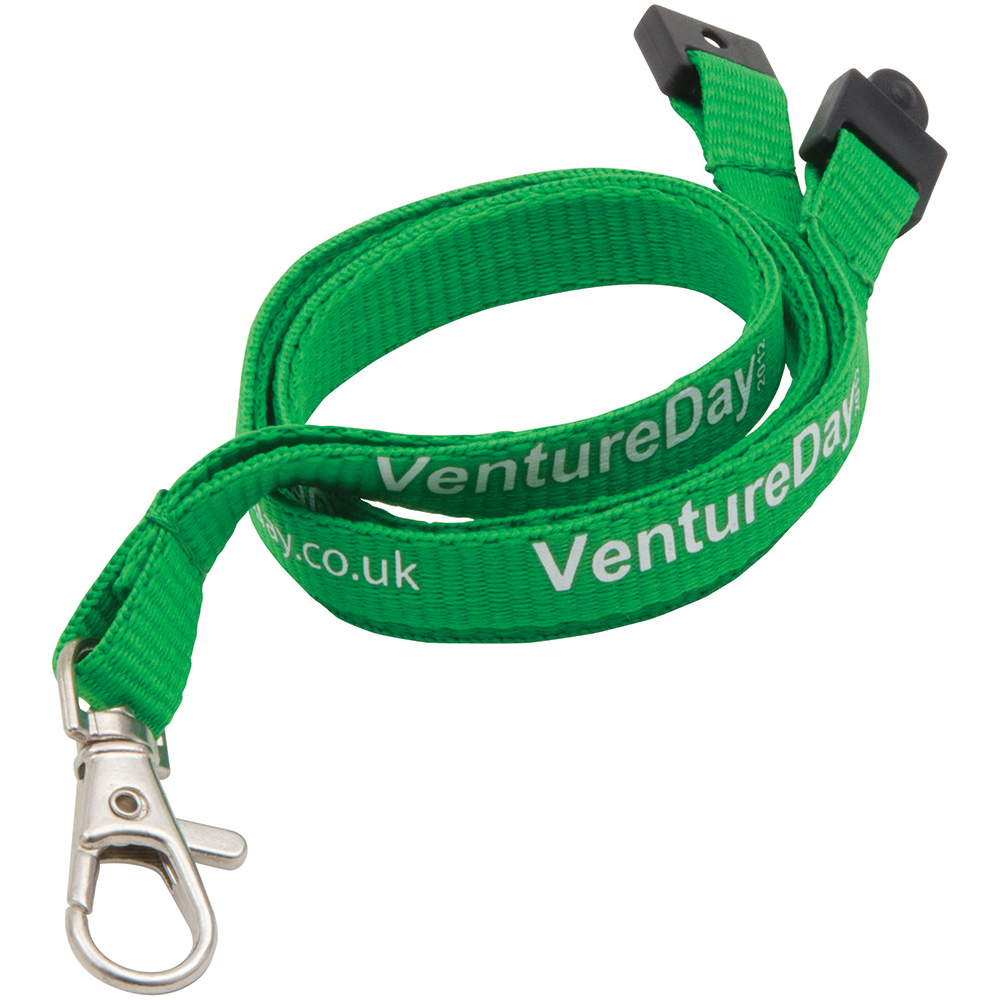 10mm Flat Polyester Lanyard