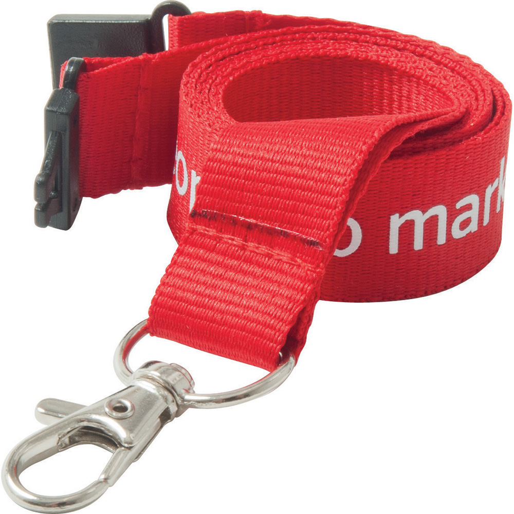 20mm Flat Polyester Lanyard