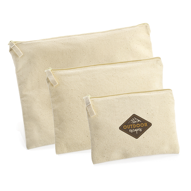Cotton Cosmetic Drawstring Bag - Extra Small