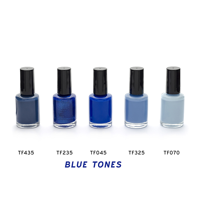 Blue Nail Polish In A Bottle, 10ml