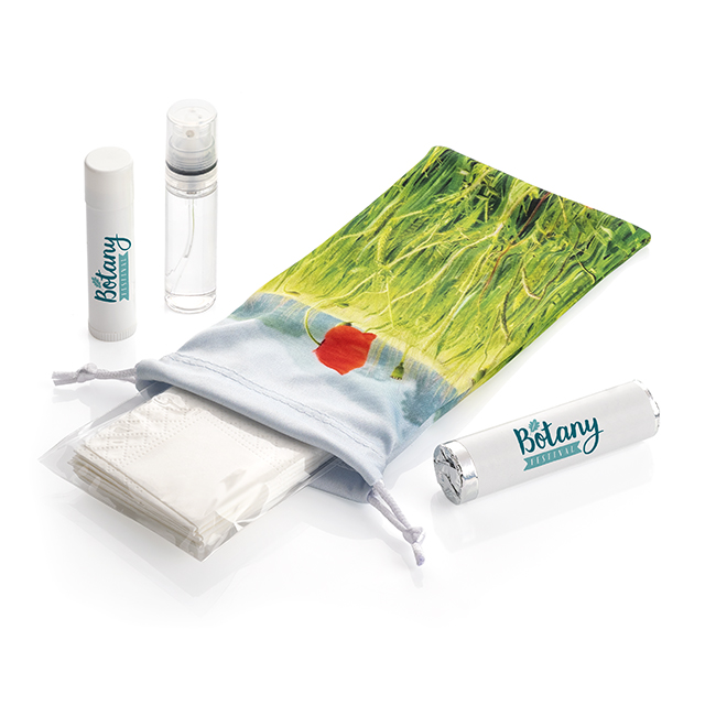 Festival Kit In A Polyester Travel Pouch