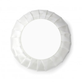 White Pleat Wrapped Travel Soap, 25G