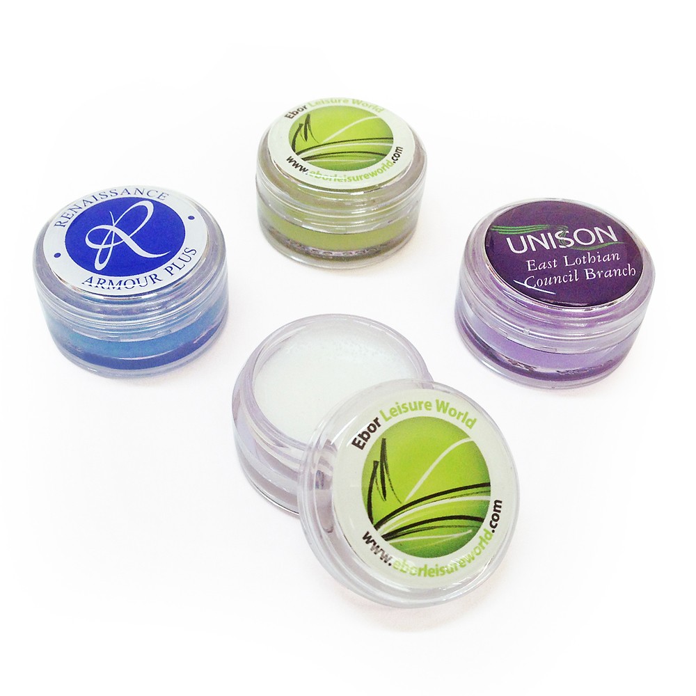Lip Balm In A Jar, 5ml With A Domed Label