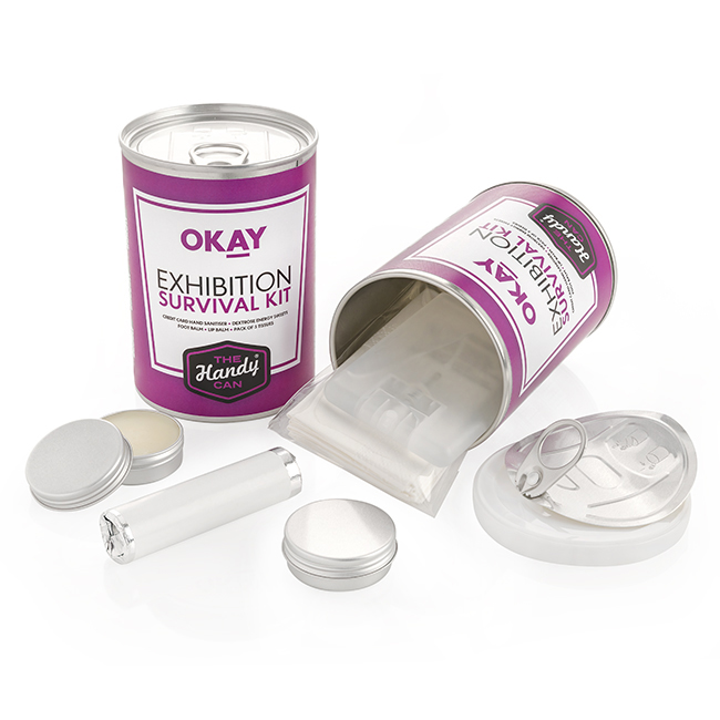 Exhibition Survival Handy Can