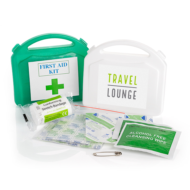 First Aid Kit In A Plastic Box