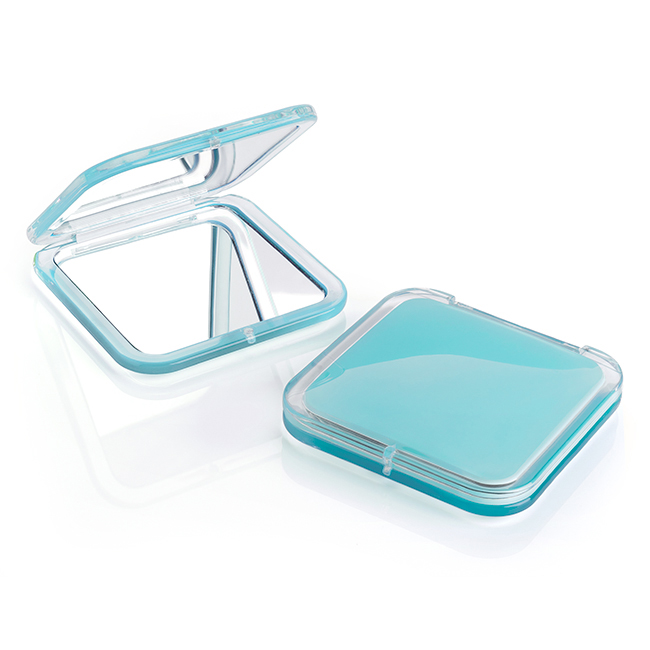 Blue Acrylic Compact Mirror