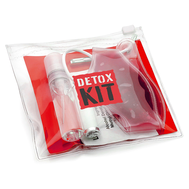Mini Hangover / Detox Kit With Red Insert