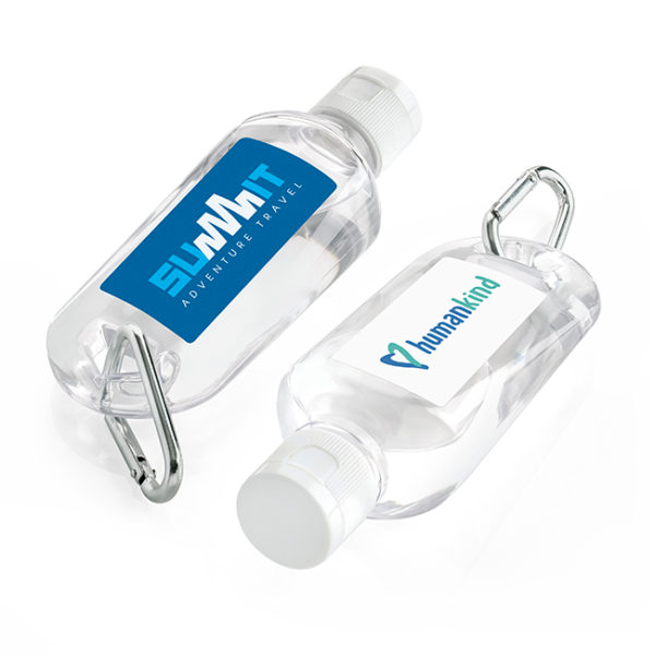Hand Sanitiser Gel On A Clip, 70ml
