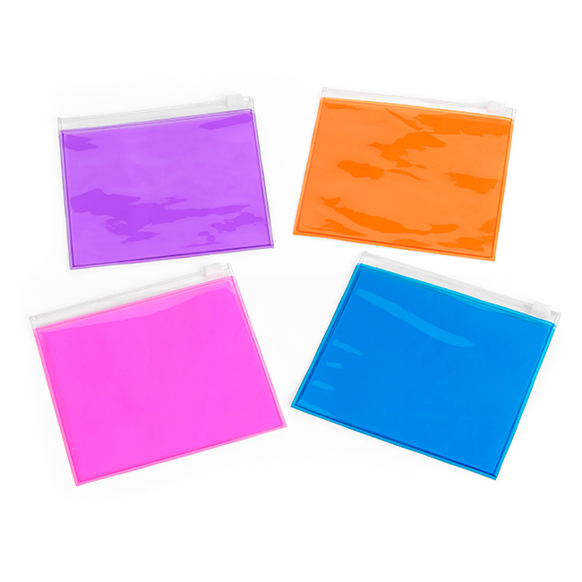Small Slide Zip Pvc Bag - To Make Your Own Custom Kit