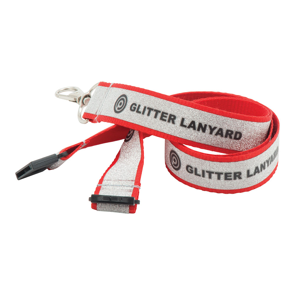 15mm Glitter Lanyard
