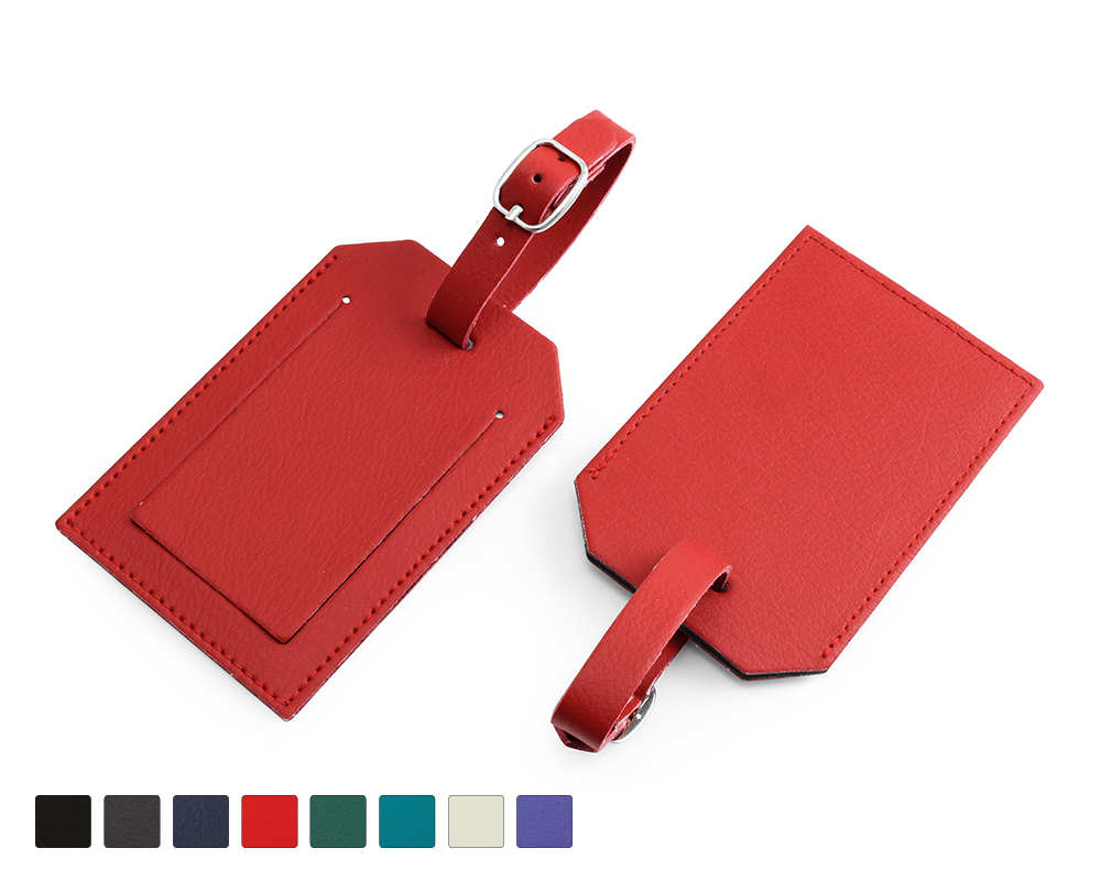 Eleather Rectangular Luggage Tag