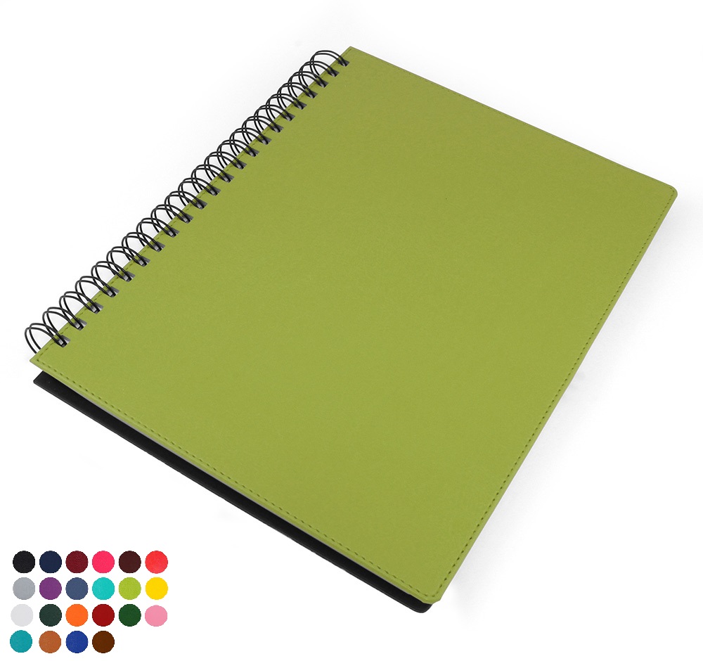 A4 Wiro Notebook In Belluno PU