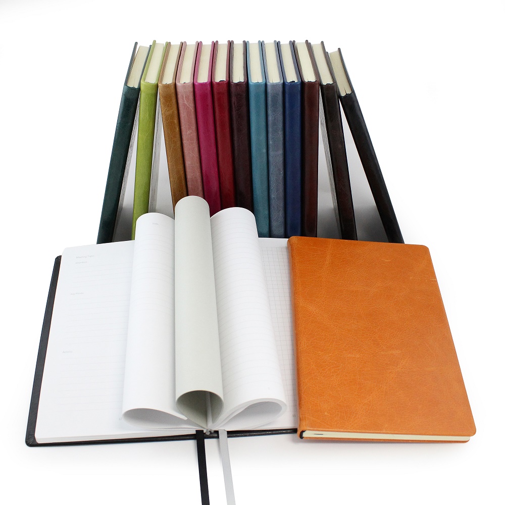 Life Planner In Kensington Leather With Elastic Strap
