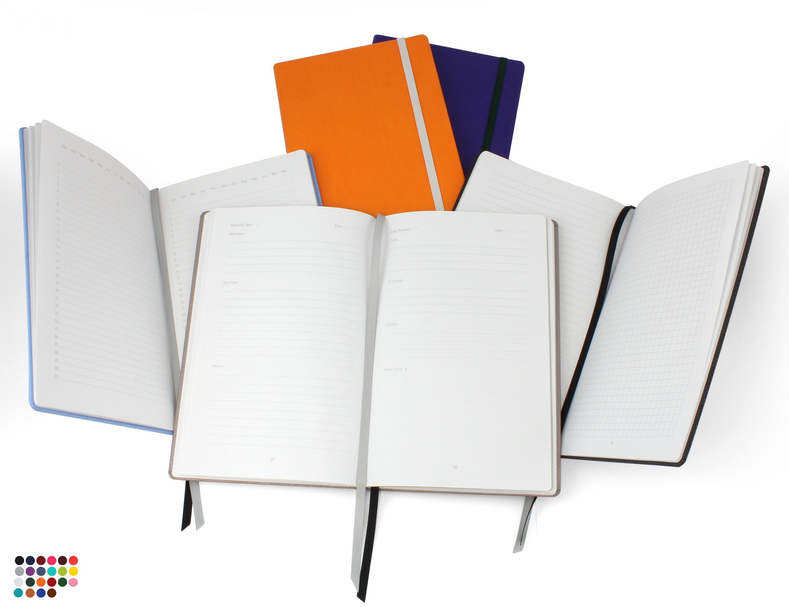 A5 Casebound Life Planner In Belluno