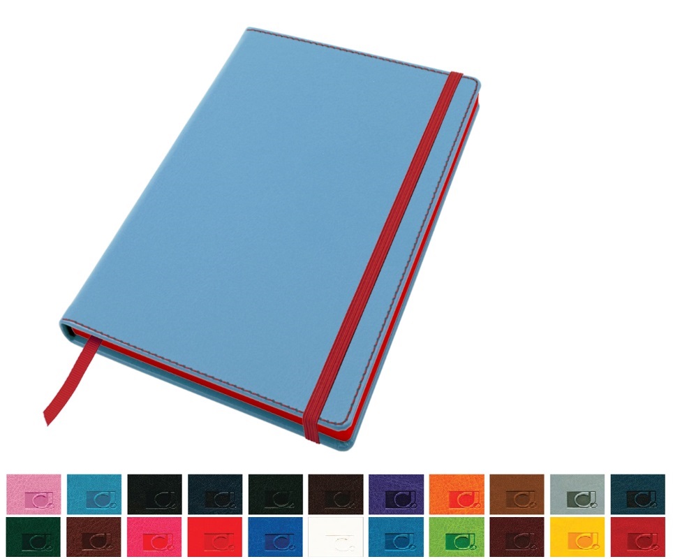 Accent A5 Notebook With A Belluno Soft Touch Cover