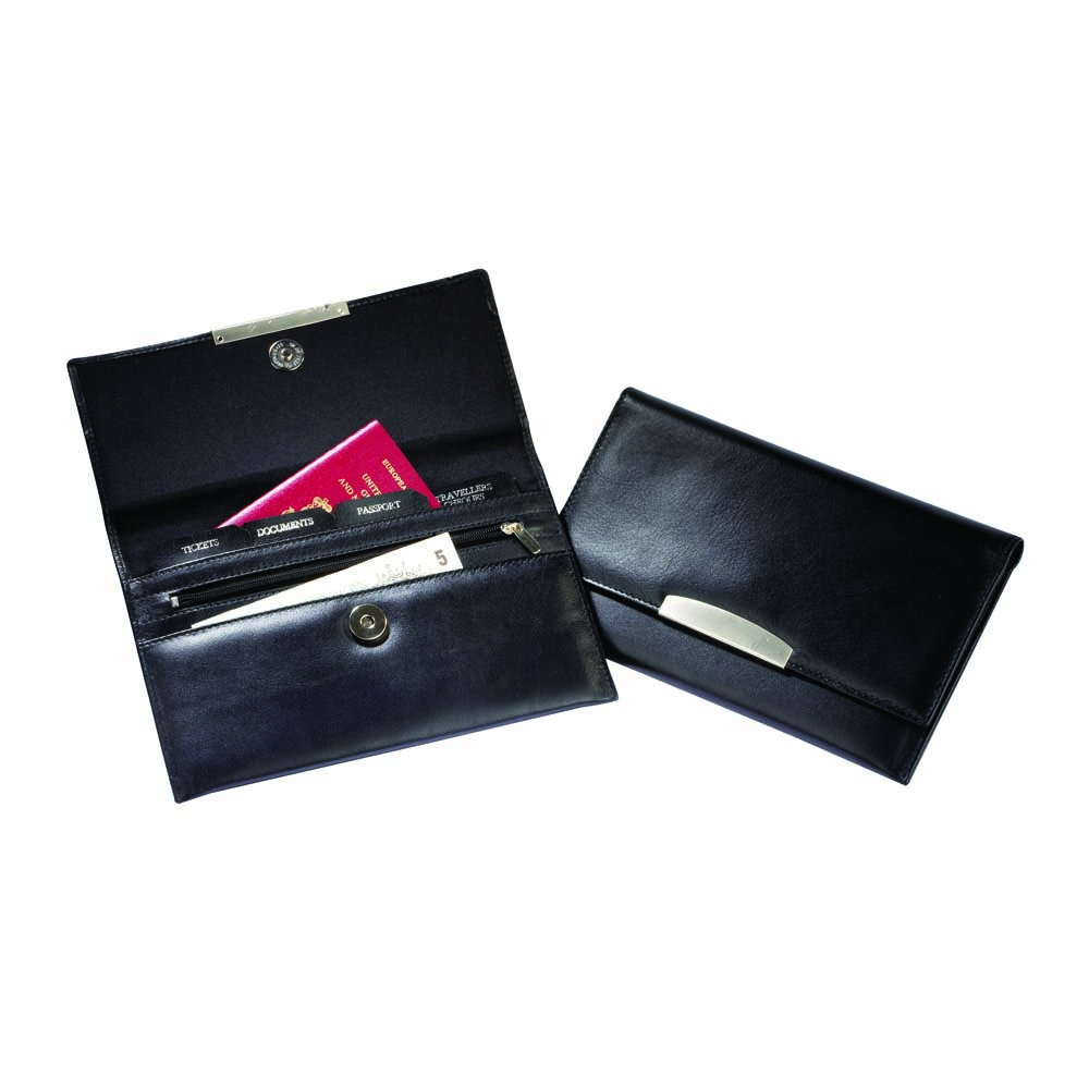 Sandringham Nappa Leather Envelope Travel Wallet