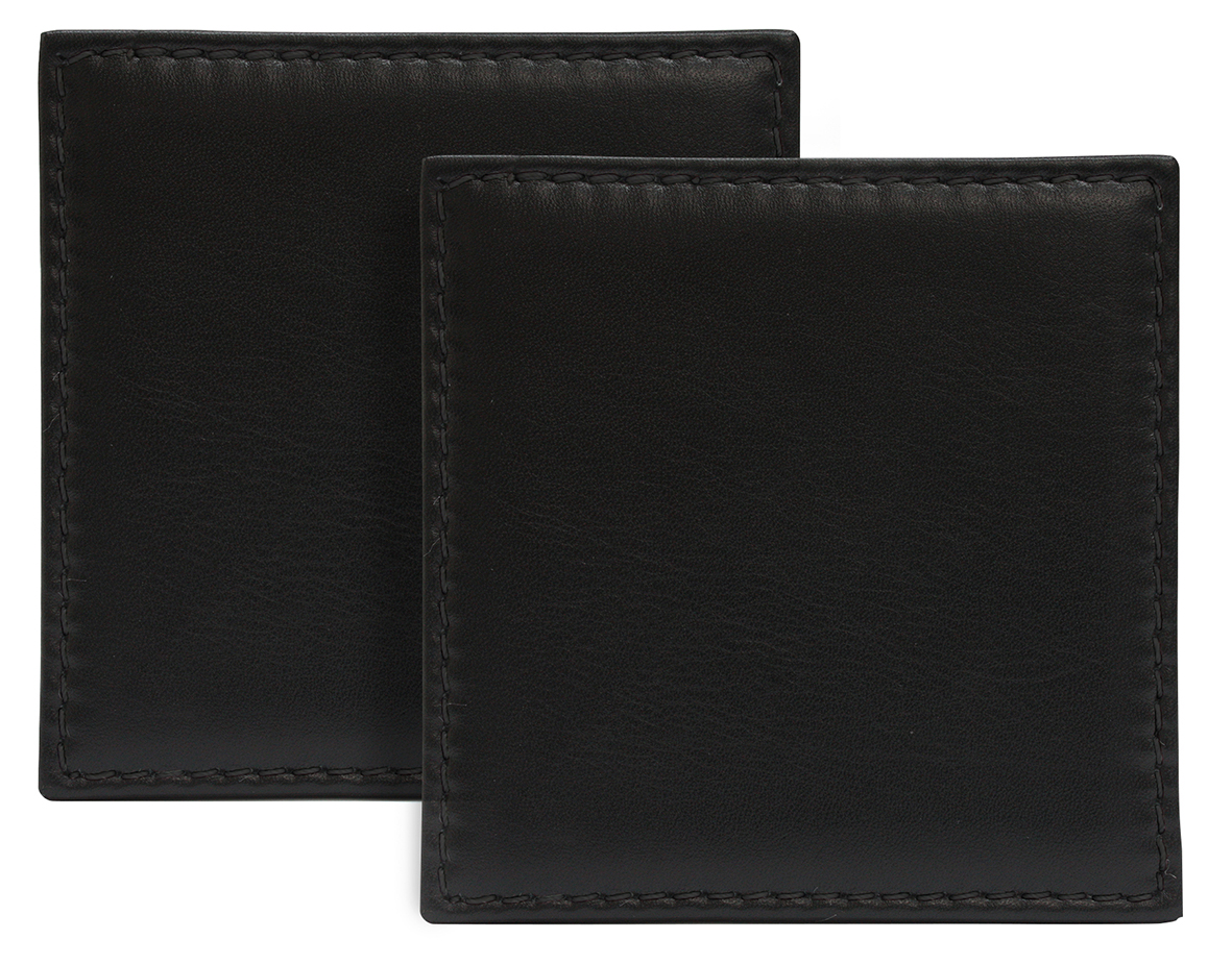 Sandringham Nappa Leather Square Coaster
