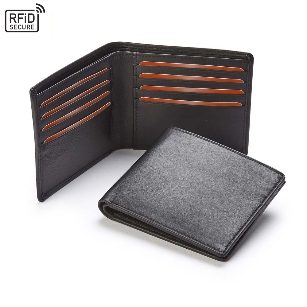 Sandringham Nappa Leather Luxury Leather Wallet With RFID Protection